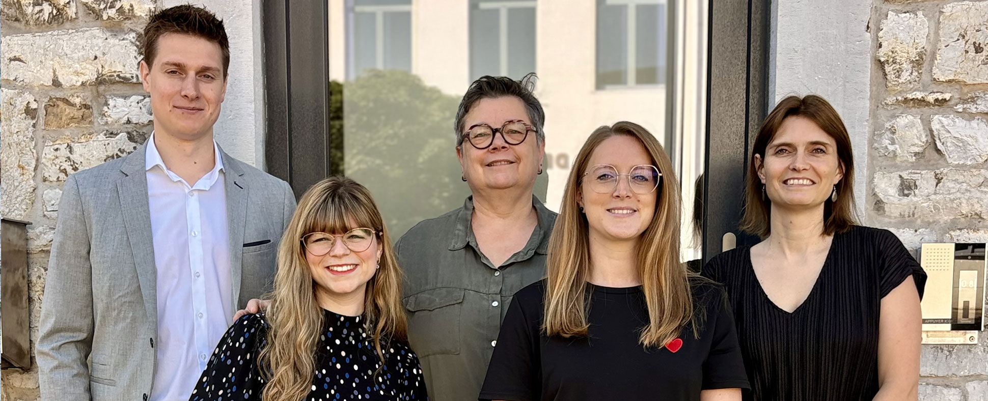 L’équipe de l’étude notariale Fabienne Houmard